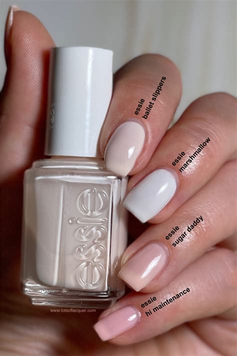 essie ballet slippers shades.